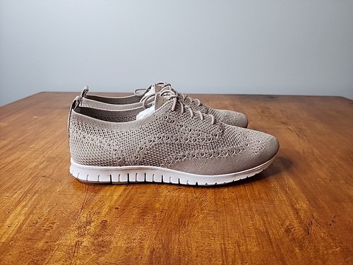 Cole Haan 2.ZeroGrand Rye Gray Wingtip Oxfords Dress Shoes Womens Size 9B - Picture 11 of 13