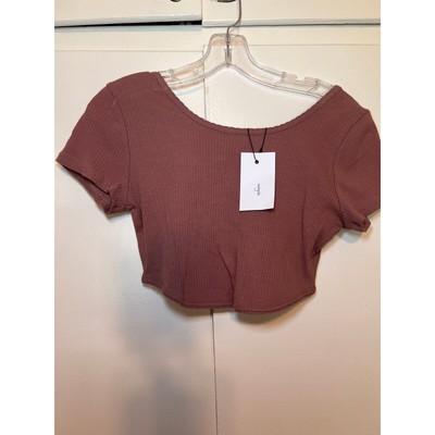 Shades Of Blonde Crop Top t-shirt - New With Tags XS or S 