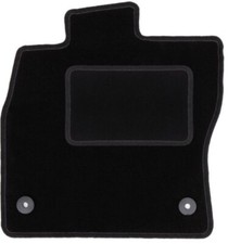 Fahrermatte Automatte Velours Schwarz für Volkswagen Golf Sportsvan 2014-