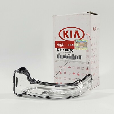87614G6000 Side Repeater Turn Signal LED Lamp Left LH For Kia