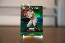 2020 Panini Prizm - Brilliance Pete Alonso #B-3 Green Prizm