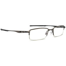 Oakley Eyeglasses OX3119-0453 Halfshock Brushed Chrome Half Rim Metal 53 19 142
