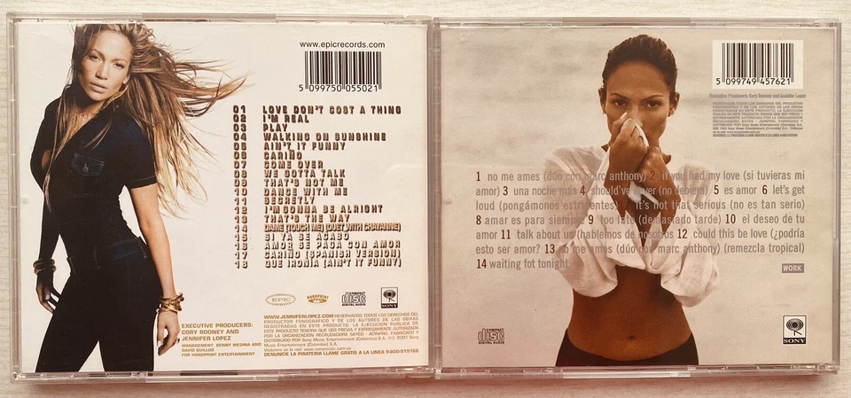 Jennifer Lopez - Two Original Promotional CD Colombia VG+++ - Image 3 of 4