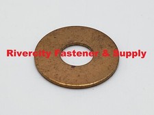1/4 Silicon Bronze Flat Washers Marine Grade Standard Round Washer 1/4x5/8 x .04