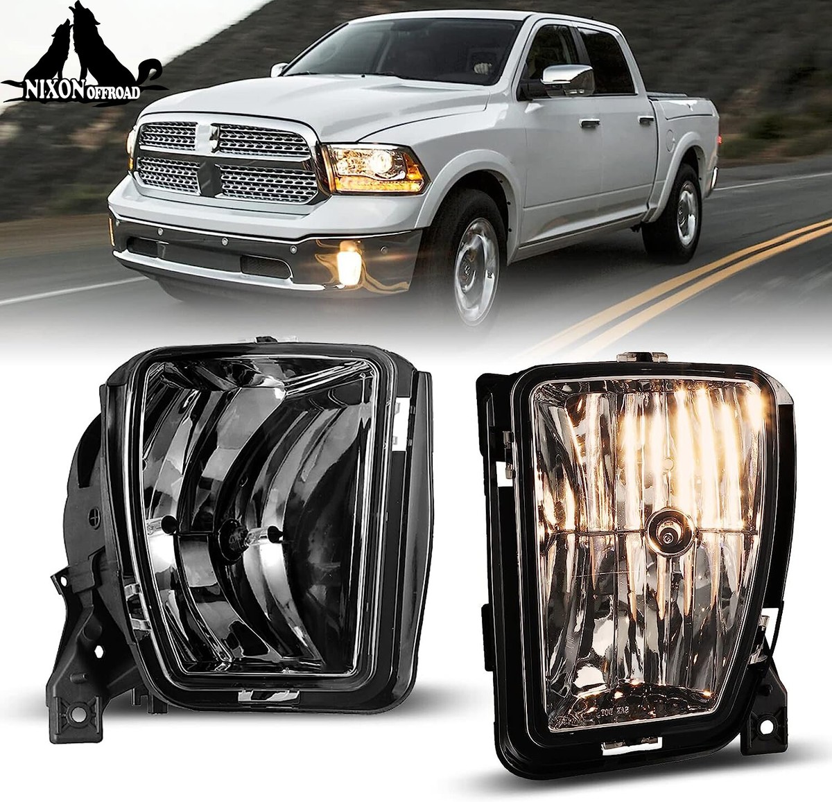Headlamp and Fog Lamp Kit | RAM 1500 TRADESMAN 2019 Headlamp and Fog Lamp Kit | RAM 1500 TRADESMAN 2019