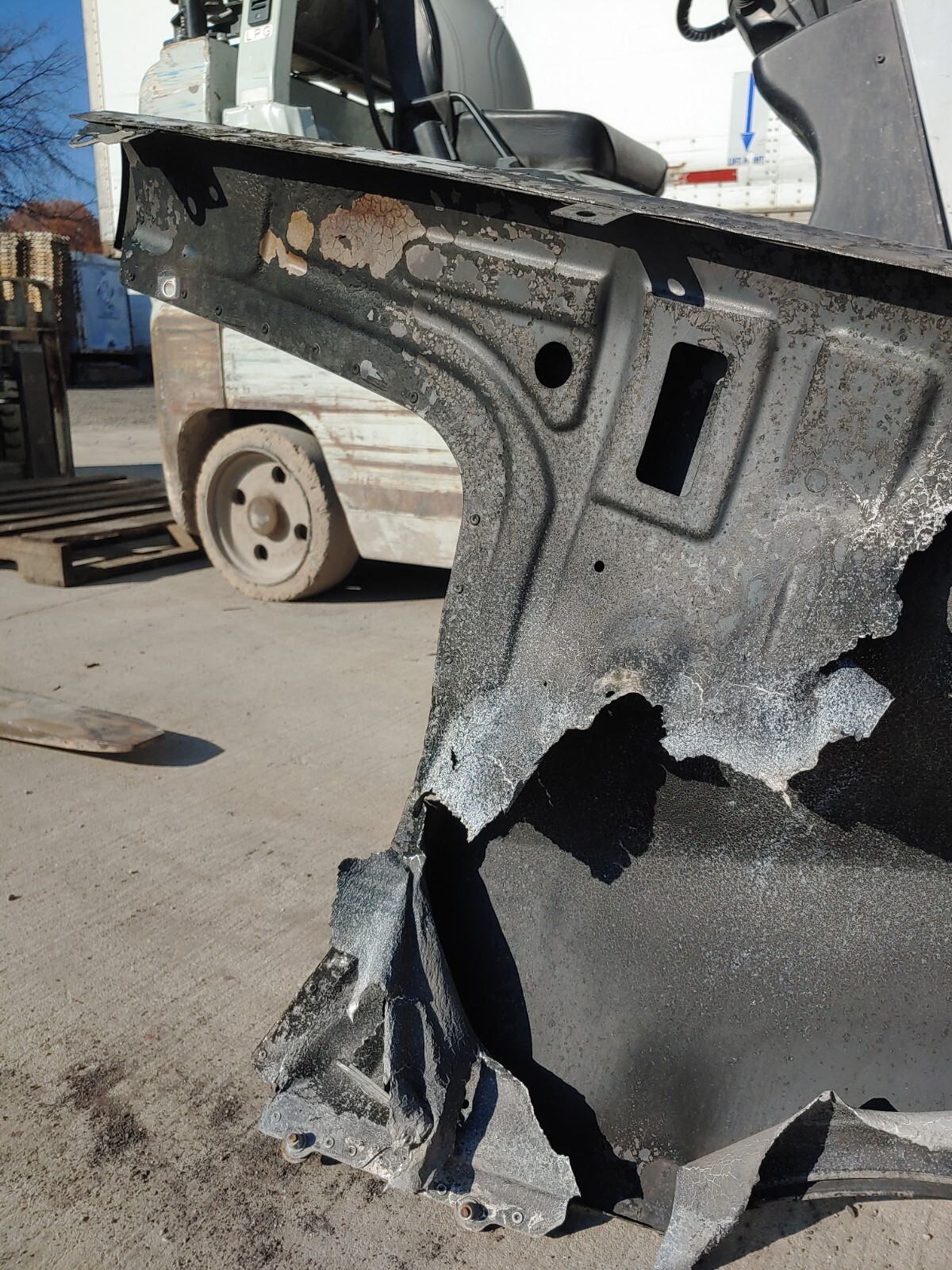 2009 Audi R8 Passenger Right Side Quarter Panel OEM