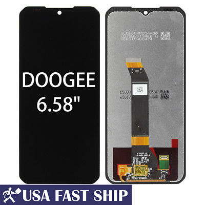 Digitizer LCD Display Touch Screen 6.58'' Assembly For Doogee V MAX / V30 / S100