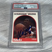 Dominique Wilkins Rookie Cards and Autographed Memorabilia Guide 44