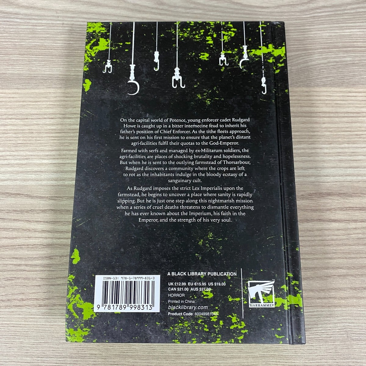 THE BOOK KEEPERS SKULL WARHAMMER 40,000 HORROR BOOK NOVEL BLACK