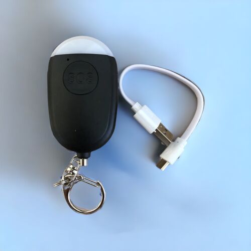 Personal Panic For Women & Elderly Alarm Keychain Sound Safety Security Light - Picture 6 of 11