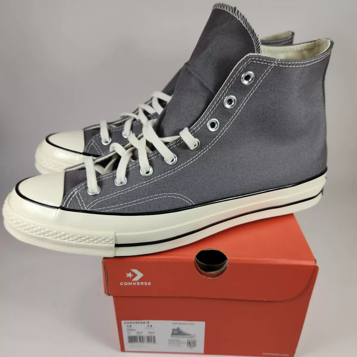 Converse Chuck 70 High Mens Size 12 Mason Grey Chuck Taylor All Star 164946C