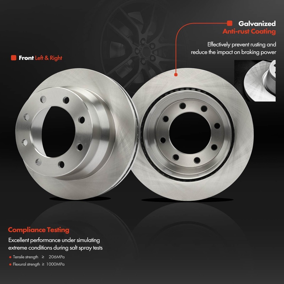 PowerStop Rotor Kit | 2003–2016 Chevrolet Express 3500 (SC2074) main image 0