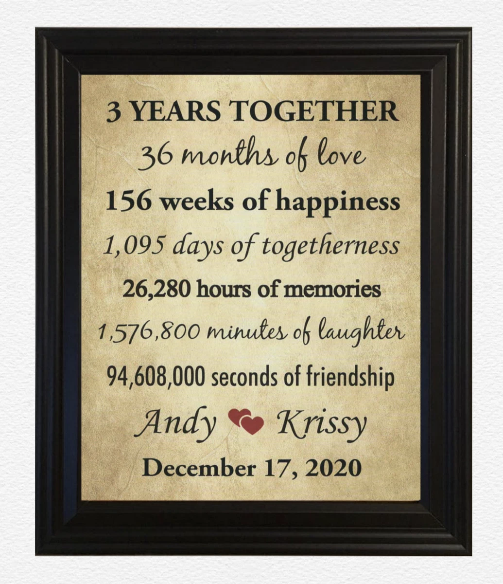 3rd year wedding anniversary gift for him 2025