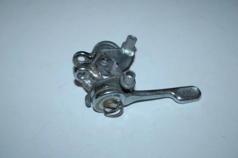 Palanca de cambios Shimano 333 derecha 1" pluma fricción plata turismo carretera envío EE. UU. Foto 2 de 4