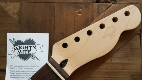 Mástiles Fender para guitarras y bajos