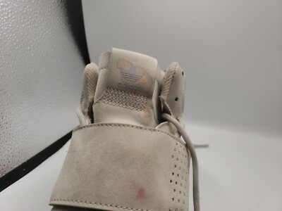 Adidas Mens Size 6.5 Tubular Invader BB5035 Beige Mid Top Adidas Mens Size 6.5 Tubular Invader BB5035 Beige Mid Top