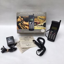 Vintage Audiovox Airtouch Cell Phone MVX-505 Charger And Car Charger Not Tested