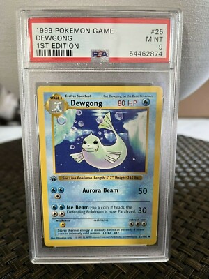 Dewgong (25/102) (Shadowless) [Base Set 1st Edition]