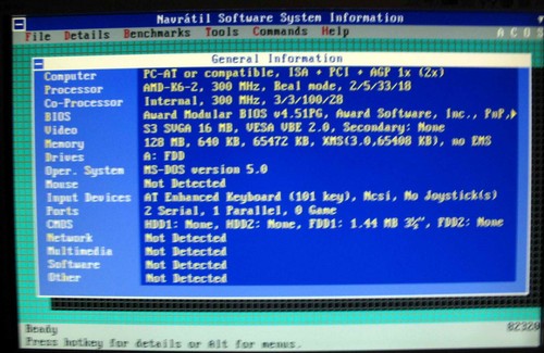 MAIN BOARD Socket 7 Lucky Star 5MVP3 + 128 MB RAM + AMD K6 300, + VGA S3 16 MB - Afbeelding 12 van 12