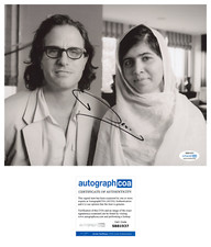 Director Davis Guggenheim He Named Me Malala Signed 8x10 Photo PROOF ACOA Director Davis Guggenheim He Named Me Malala Signed 8x10 Photo PROOF ACOA