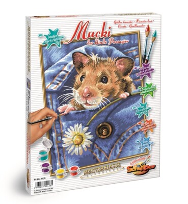 Schipper 609240436 - Painting By Numbers - Mucki The Blind Passenger - New