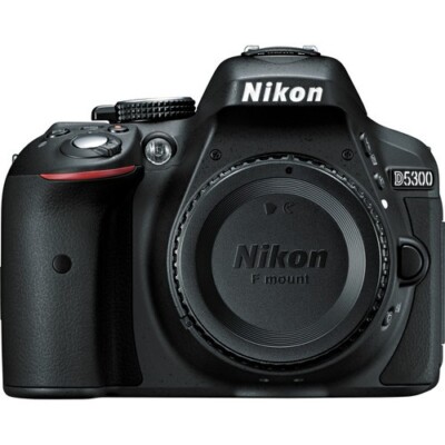 (Open Box) Nikon D D5300 24.2MP Digital SLR Camera - Black (Body Only) #4