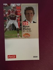 Ryan Finley 2019 Senior Bowl card 1/26/19 NC State