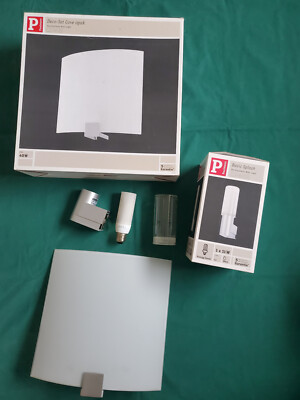 Paulmann DecoSystems Wall Light - Basic Splash und Deco-Set Cove opak