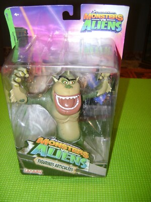 MONSTERS VS ALIENS DREAMWORKS THE MISSING LINK ACTION FIGURE MIB LANSAY