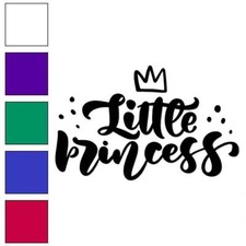 Little Princess, Vinyl Decal Sticker, Multiple Colors Sizes 6301