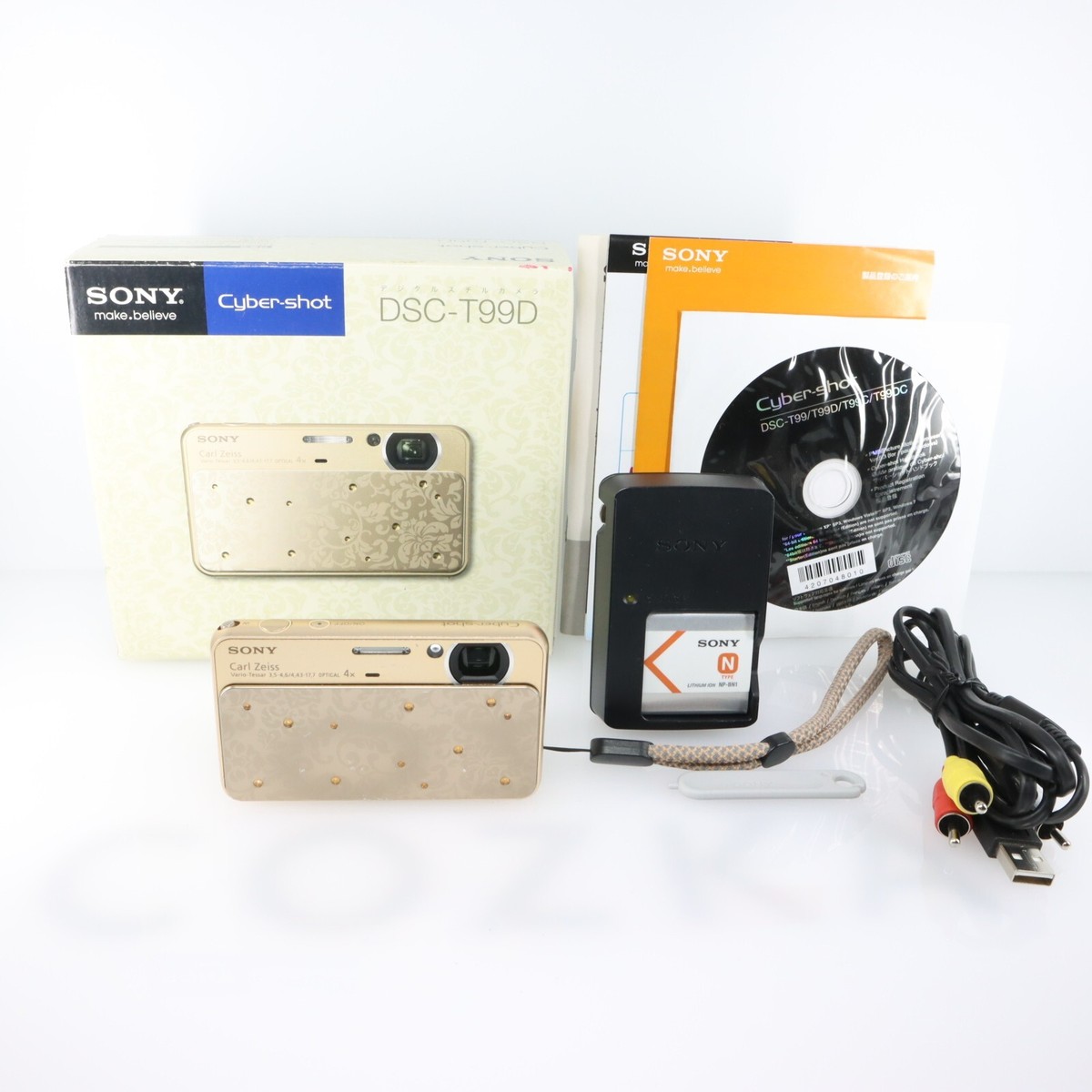 SONY Cyber-shot DSC-T99Dカメラ美品確認済み番号N-C10 Near Mint w/ Box】 SONY Cyber-Shot DSC-T99D Digital Camera