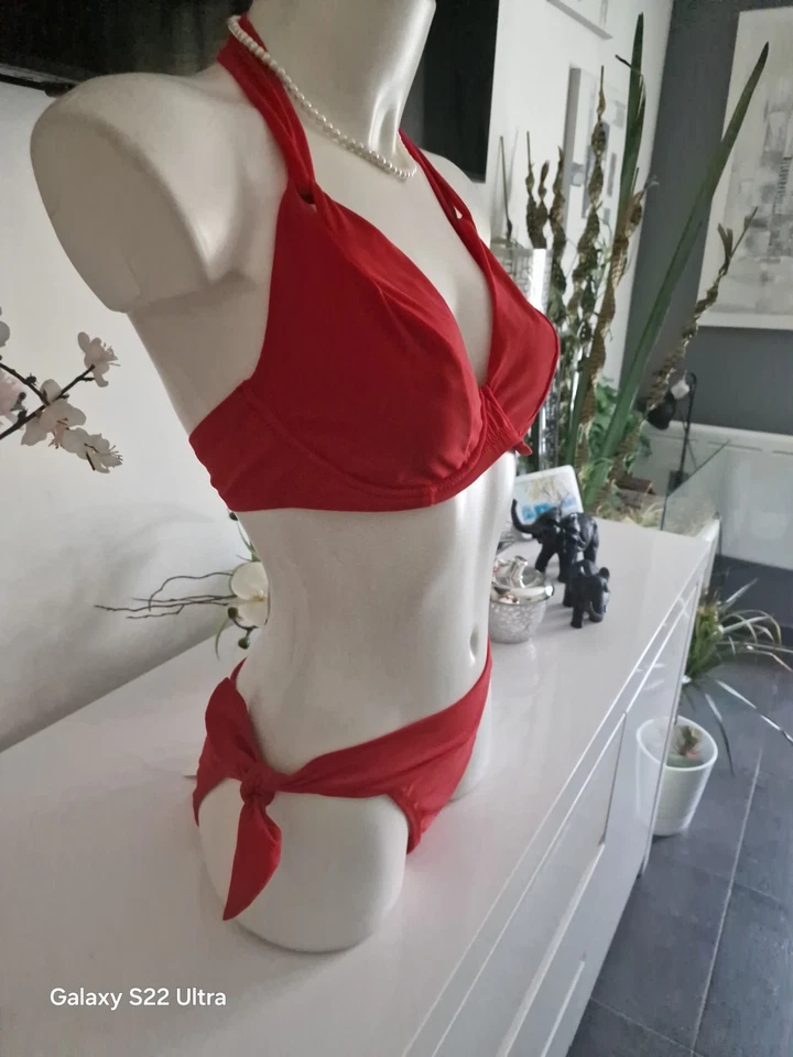 un maillot de bain rouge taille 36 marque Pain de Sucre - Photo 4/4