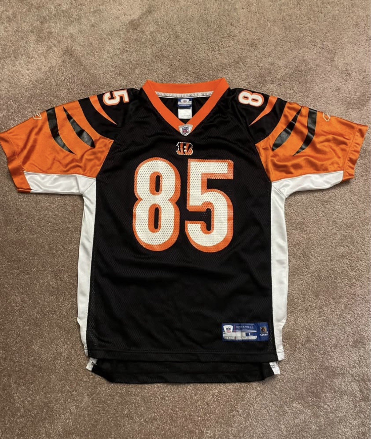 Vintage Youth Large Cincinnati Bengals  NFL Jersey  #85 Chad Johnson