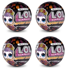 Lot Of 4 LOL Surprise Halloween Spooky Sparkle 2020 Limited Edition Bebé Bonita
