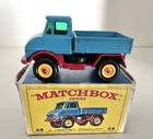 1960's MATCHBOX LESNEY MERCEDES UNIMOG - No. 49- B - VG W/ORIG BOX - MUST SEE IT