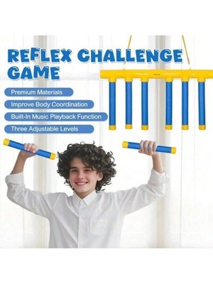 Challenge Falling Sticks Spiel Kinder Stick Fangspielzeug Training Reaktion Geschenk