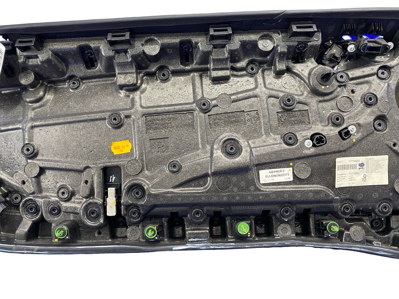 2019 - 2020 Bmw I8 Front Right Interior Door Trim Cover Panel Shell Black & Gray
