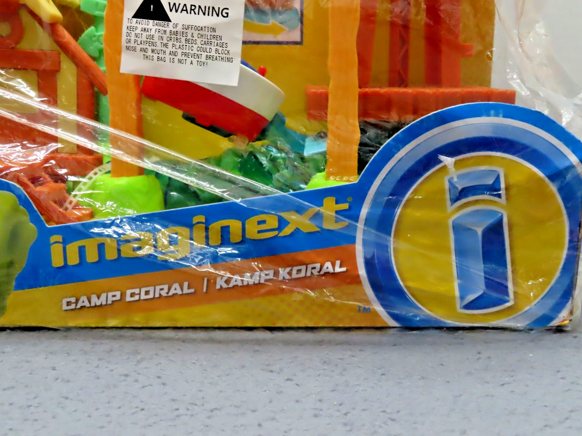 Imaginext Spongebob Squarepants Camp Coral Playset Movie Sponge on