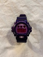 RARE Casio DW-6900 Purple Crazy Colors
