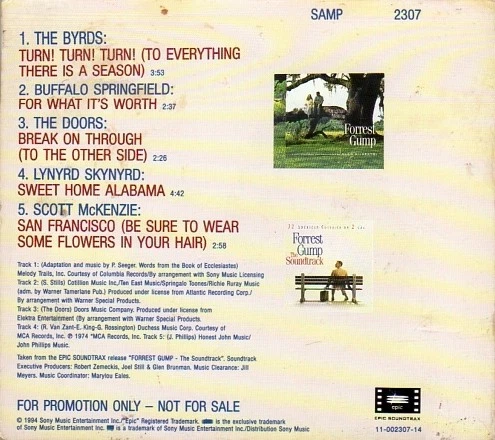 Various 5 Track Sampler Taken From F CD Promo Smplr Dig 018 - Bild 2 von 3