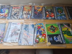Sega Saturn PAL Manuals, Resident Evil, Nights, Sonic R, Quake, Lemmings