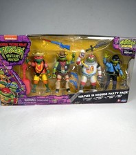 TMNT Mutant Mayhem Turtles in Disguise Party Pack Walmart Exclusive NIB