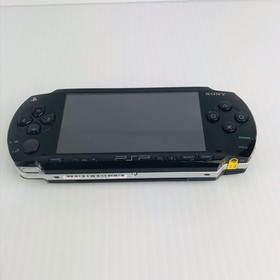 Sony PSP-1001 Black Console W/ Charger And Game - Tested & Working