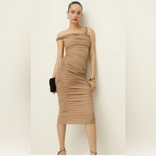 Reformation Laura Herrier Alycia Knit Dress Size XS