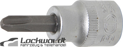 BGS Bit Insert Drive Internal Square 10mm 3/8'' Phillips PH3