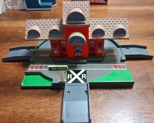 Micro Machines Railroad Central Train Station playset 1989 by Galoob