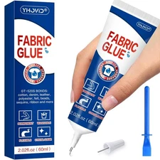 Fabric Glue Mighty Mend It Fabric Glue Permanent Clear Washable Clothing Glue
