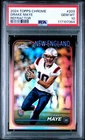 Drake Maye Rookie Refractor SP PSA 10 GEM MINT 2024 Topps Chrome RC #203