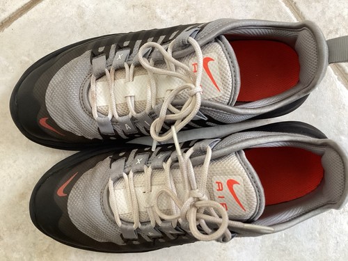 Jungen Nike Air Max Axis Schwarz Grau Orange Sportschuhe Schuhe. 4,5 Jahre Low Top. - Bild 6 von 7