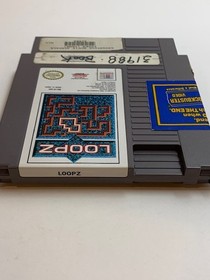 Loopz (Nintendo NES)  Game and Box only, Tested and Working
